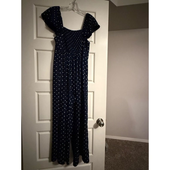 Fit & Flare Crepe Jumpsuit - Picture 2 of 4